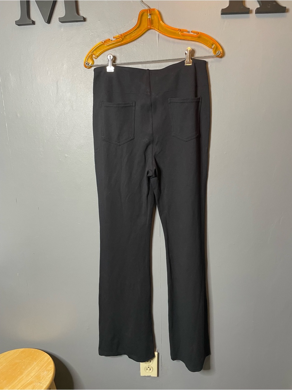 Halara Flex High Waisted Back Side Pocket Slight Flare Work Pants size medium - Picture 6 of 12